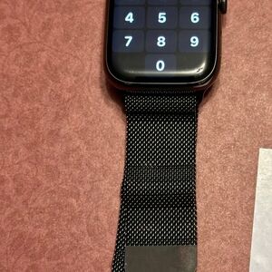 Smartwatch with Black Band